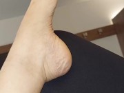 POV. He loves my sweaty, dirty, smelly feet immediately out of my shoes. 14/16