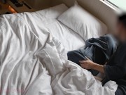 寝ぼけた彼女を乱暴ピストン＆イラマチオで起こす 1/16