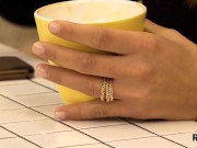 RIM4K. Lana Roy in sexy black lingerie cheats on asslicking the stranger 4/16