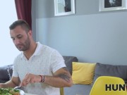 HUNT4K. Jenny Doll is going to make guest cum with muff before hubby 4/16