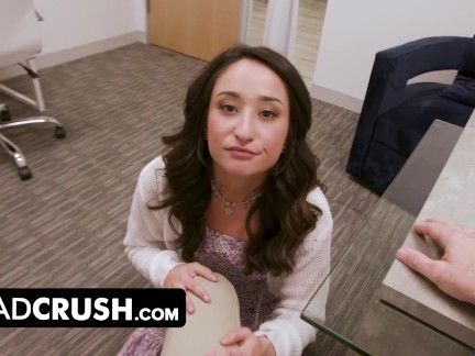 Tired Of His Stepdaughter’s Bratty Attitude, Stepdad Takes Her To His Office To Teach Her Discipline