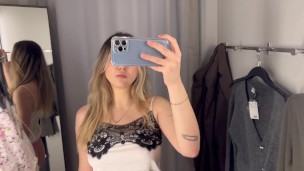 See through trying on haul cute date outfits