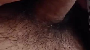 Playing with my little friend