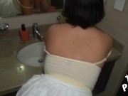 AHH! Stepbrother, can we share the bathroom? 2/16