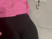 he comes to cum on my leggings and leaves 5/16