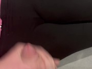 he comes to cum on my leggings and leaves 9/16