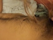 He came in my mouth so I spit it out back on his dick this time 2/16