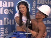 Salome Gil's vagina gets fucked hard by a sexy dwarf Juan Bustos Podcast 12/16