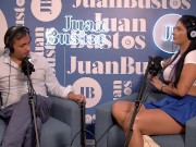 Salome Gil's vagina gets fucked hard by a sexy dwarf Juan Bustos Podcast 2/16