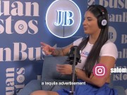 Salome Gil's vagina gets fucked hard by a sexy dwarf Juan Bustos Podcast 4/16