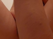 Dripping wet while bouncing hard on my toy 8/16