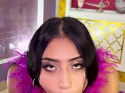 Viajo a colombia a conocer una hermosa caleña y le lleno de semen sus grande boobs 6/16