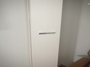 肉棒の裏筋をねっとり舐め濃厚フェラ、対面座位から騎乗位でお目目潤ませ腰を振る（日本人、素人、おさんぽ牛乳） 1/16