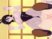 Rukia Kuchiki (Bunny Girl ver.) and I have intense sex in the casino. - BLEACH Hentai 14/16