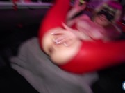 PAWG TEEN in Red leather suit ANAL fuck frenzy 10/16
