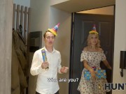 HUNT4K. Andrew Marshall gives all money to guy just to penetrate his GF's asshole 2/16