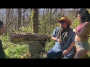 Sabrina Ice mostra le tette e ci prova con Axel Ramirez e con i suoi amici 2/16