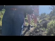 Sabrina Ice mostra le tette e ci prova con Axel Ramirez e con i suoi amici 9/16