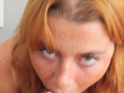 Cute 18 y/o Gives Sloppy Blowjob - Stella Luxx 7/16