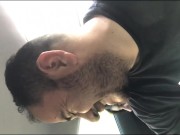 Hot girl pleasures her delicious pussy with her fingers while her boyfriend films her in the back se 16/16