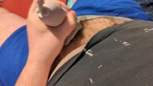 Edging with a disposable glove