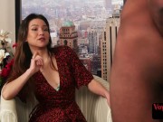 Petite 21yo Brit voyeur teases blackcock 4/16