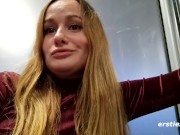 Ersties - Höhepunkt auf der Flugzeugtoilette mit Sally B 11/16