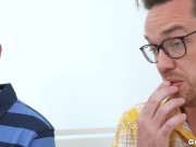 WOW! These Nerds Covered My Face With A Fresh Load! 5/16