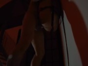 PAWG teen waitress tied up and fucked HARDCORE for hours afterparty 15/16