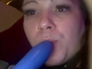 Pretty face sucks pretty dildo 13/16