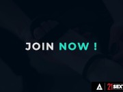 21 SEXTURY - Glamorous Didi Zerati Licks Her Pretty Toes And Gets Cum On Them 1/16