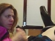 Heather Kane Grins as his Cock Spews Cum! 12/16