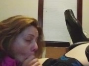 Heather Kane Grins as his Cock Spews Cum! 5/16