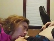 Heather Kane Grins as his Cock Spews Cum! 9/16