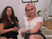 Ersties - Hally leckt zum ersten Mal eine Frau 8/16