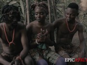 He caught me fucking his new wife he has no other option than to join. Wet ebony ass if we can insert two dicks in her ass 1/16