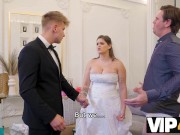 VIP4K. Wedding ceremony provokes bride to let manager fuck her 7/16