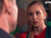 Sirena Sweet Gives Manager Blowjob As Payment - HORNY HOSTEL 1/16