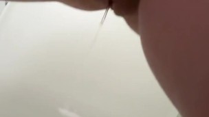 Super Hot Mom Films Herself Taking a Piss At Her Best Friends House