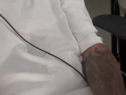 A Gamer starts playing with his bick dick 🍆