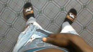 AFRICAN BIG BLACK COCK DRY HUMPING 💦💦