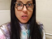 Close Up Spread Vagina Pissing.  See Her Urethra 2/16