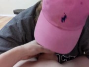 HK laughs & sucks down some tiny balls ! 12/16