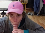 HK laughs & sucks down some tiny balls ! 9/16