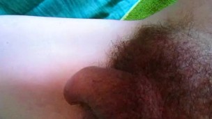 Masturbe (63) with one testicle