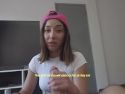 My stepsister thinks a spider bit my cock and sucks out the venom to save my life 5/16