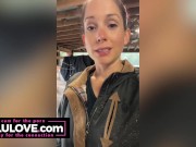 Big boobs babe spreading pussy closeups female & financial domination cuckolding JOI, behind scenes after sex - Lelu Love 13/16