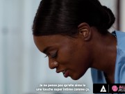 ALL GIRL MASSAGE - Naughty Masseuse Ana Foxxx Enjoys Her Favorite Client's Pussy FRENCH SUBTITLES 2/16