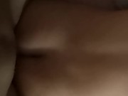 He cums a lot on my back after a morning sex session 11/16