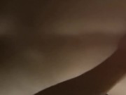 He cums a lot on my back after a morning sex session 4/16